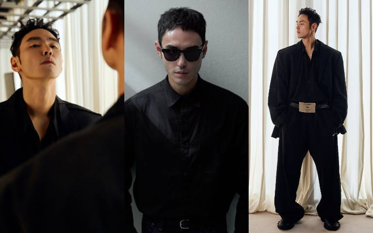 阮經天穿上BALENCIAGA帥到犯規！靠這招墨鏡戴法、時髦得毫不費力