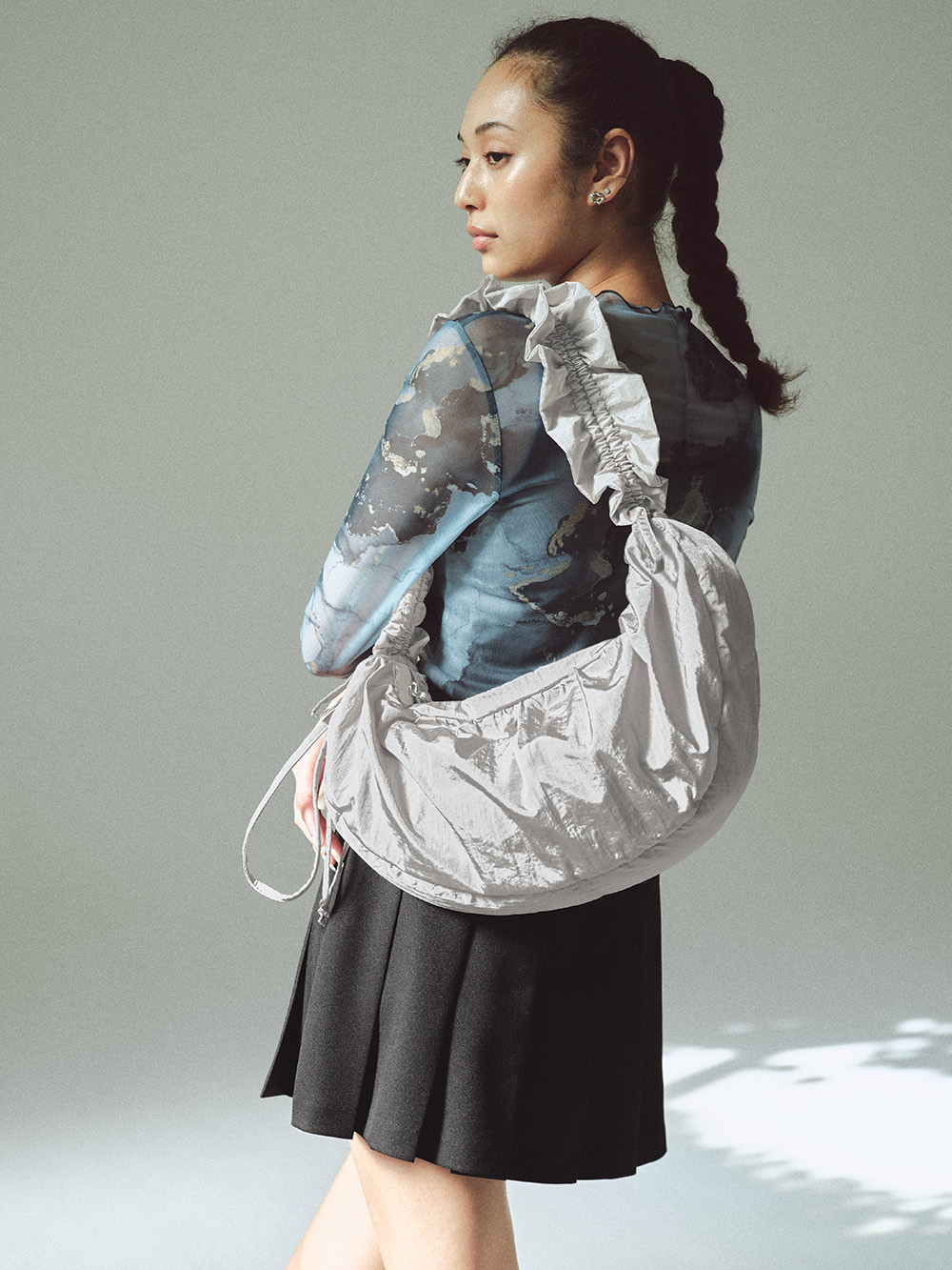 GU 女裝 荷葉肩包