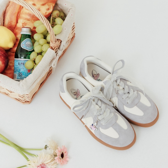 D+AF 迪士尼系列：【Disney】牡蠣寶寶小掛飾真皮德訓鞋 德訓鞋推薦