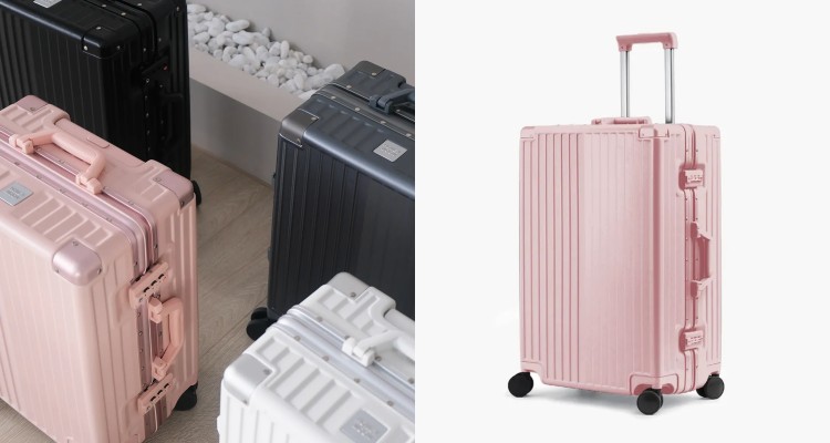 Honeymoon以經濟實惠的價格聞名，這款多功能杯架USB充電行李箱，以高顏值與實用性兼具的設計掀起話題。