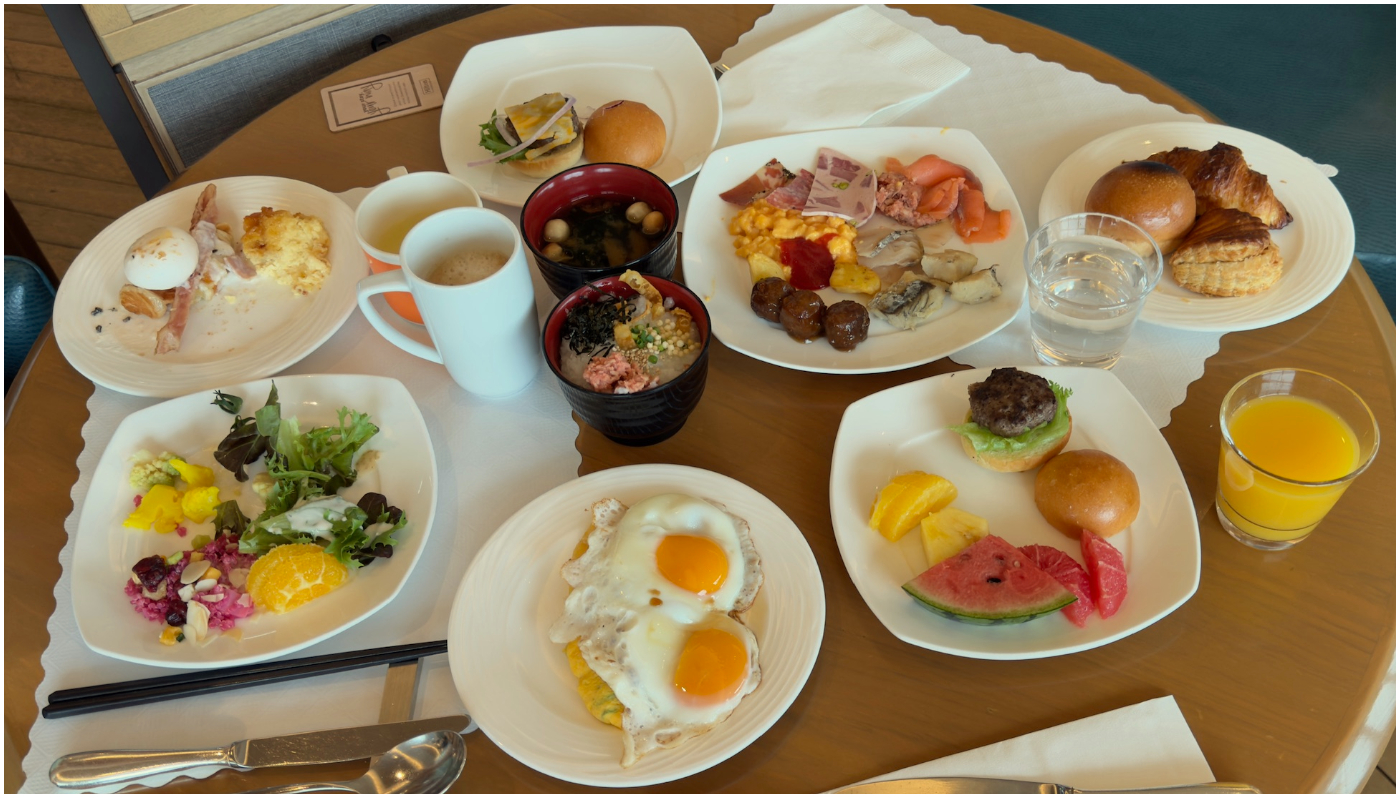 hilton_tokyo_odaiba_ヒルトンお台場_希爾頓台場_行政酒廊_executive lounge_早餐