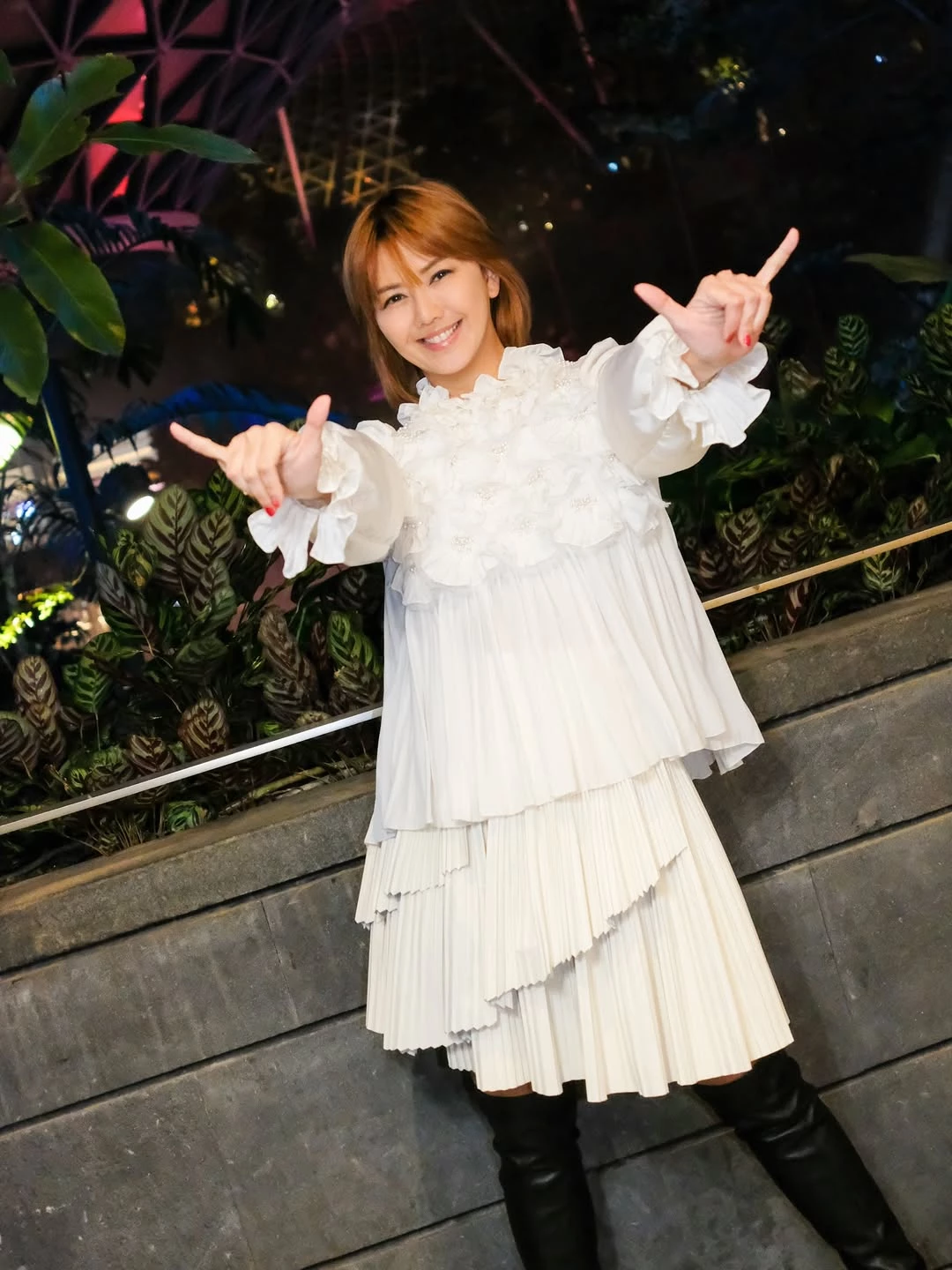 孫燕姿減齡短髮推薦3：奶油金鮑伯