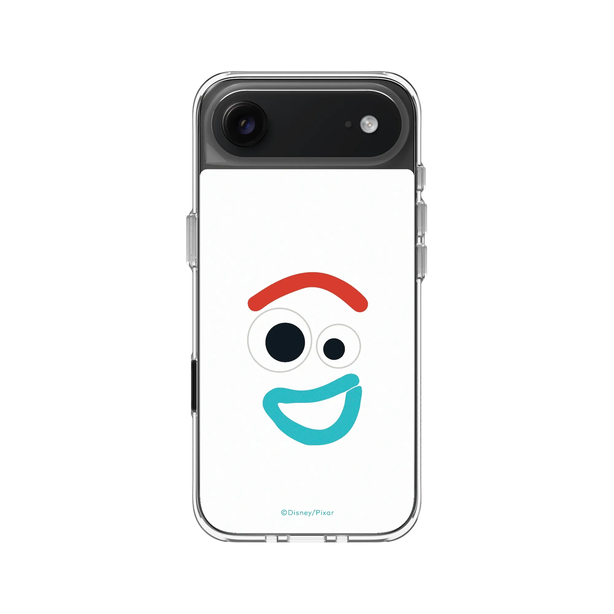 iPhone Air Clear Case（相機按鈕） 透明 - 迪士尼-玩具總動員 Toy Story - Forky
