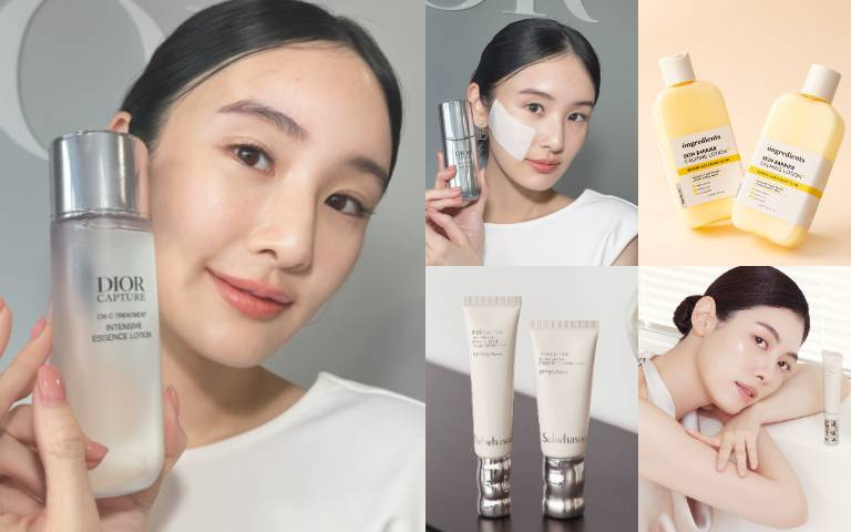 這套「嫩膚保養」讓皮膚變超細緻！迪奧膠原濕敷法、韓國爆賣小黃乳、雪花秀裸肌持妝乳，打造零死角精緻感