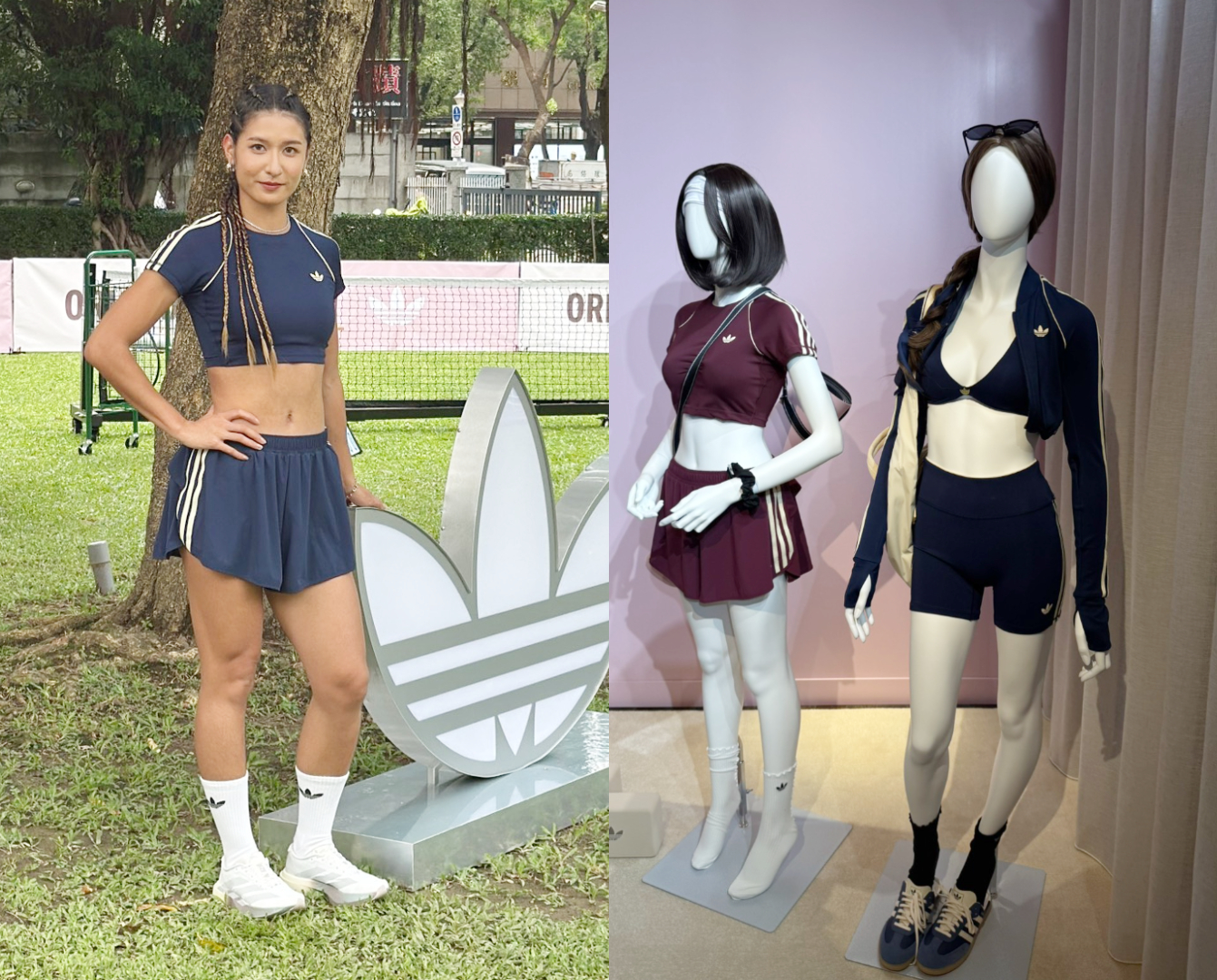 廖晏均前進亞運-adidas Originals女孩系列推出ORIGINALS SPORT訓練系列