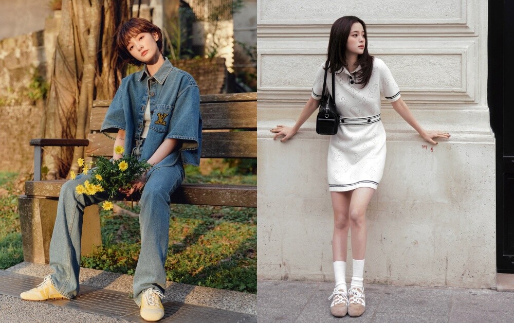 1. Louis Vuitton SNEAKERINA：李惠利同款！（NT$34,500)