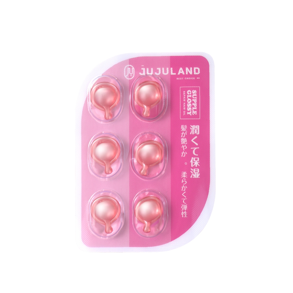 JUJULAND柔順光澤膠囊護髮油6入 果香