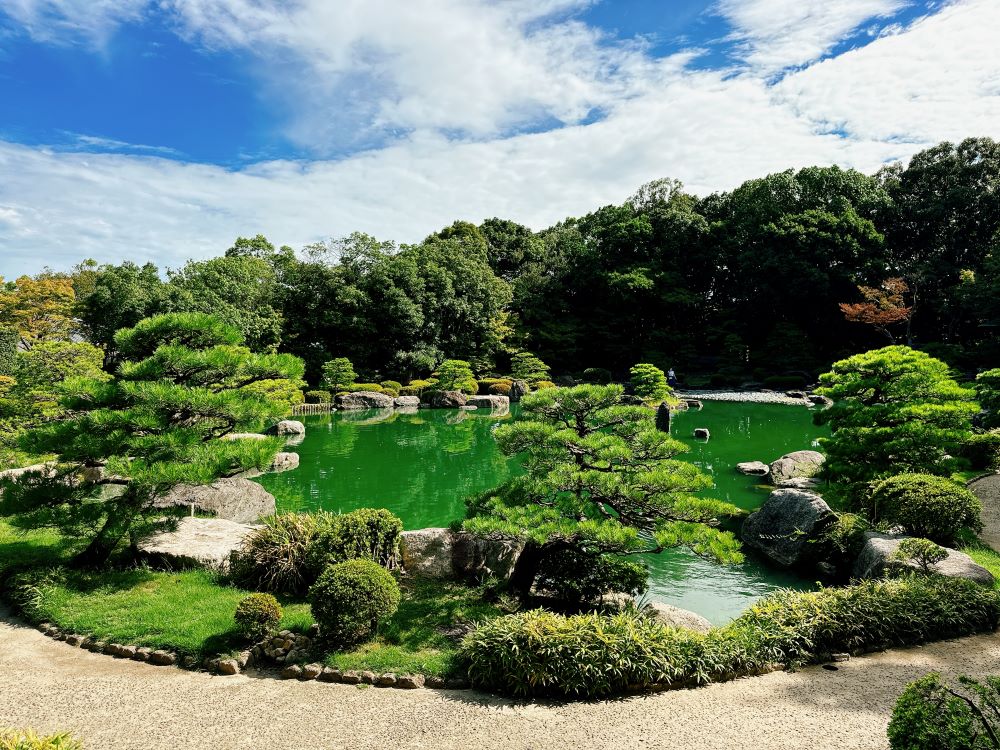 大濠公園日本庭園_上池_大池泉庭