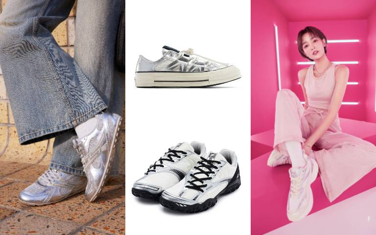高級時髦拉滿！爆款銀色球鞋：FILA、Converse、PEDRO…王淨這雙PUMA銀河鞋夢幻吸睛