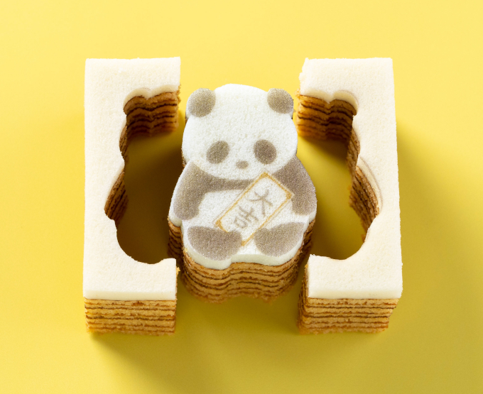 熊貓運勢年輪蛋糕