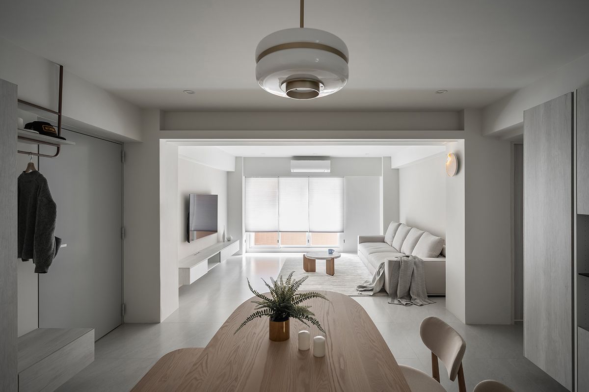 極簡風設計；住宅；室內設計