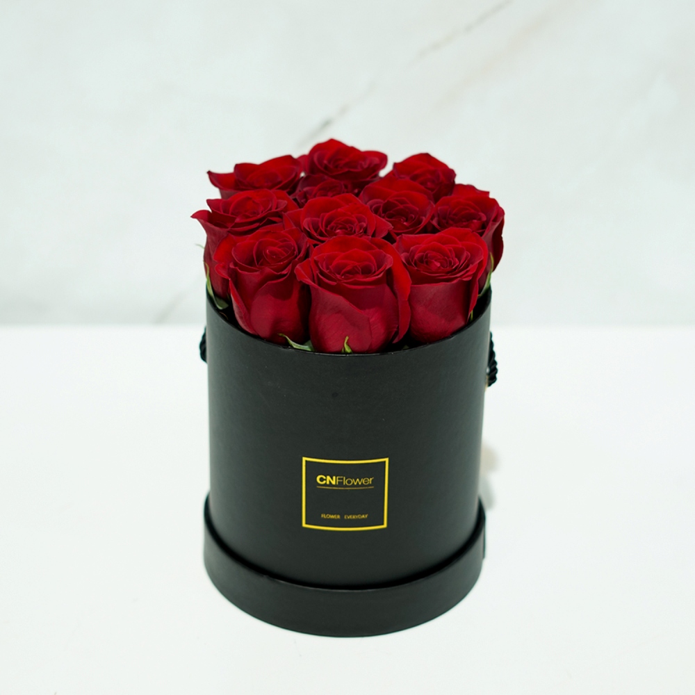 情人節快樂【CNFlower】 經典浪漫 紅玫瑰鮮花禮盒