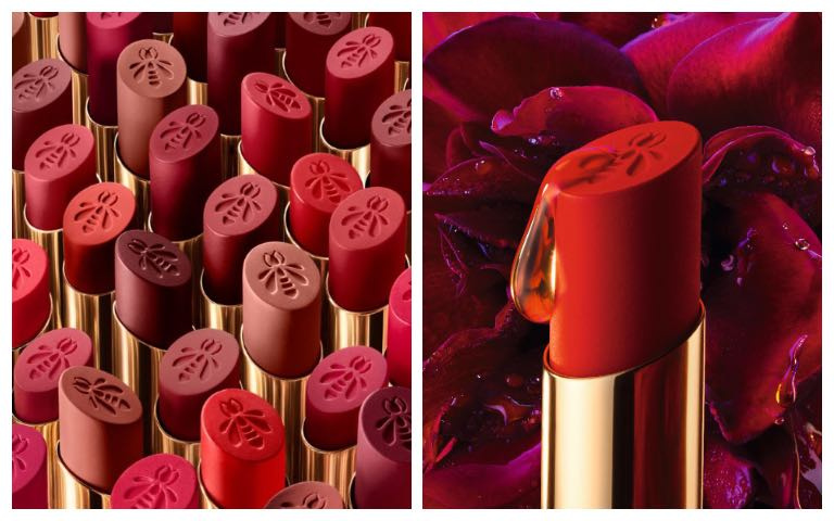 嬌蘭KISSKISS法式之吻極致柔霧唇膏 / 1,600元、蕊心 / 1,300元。（圖／品牌提供）