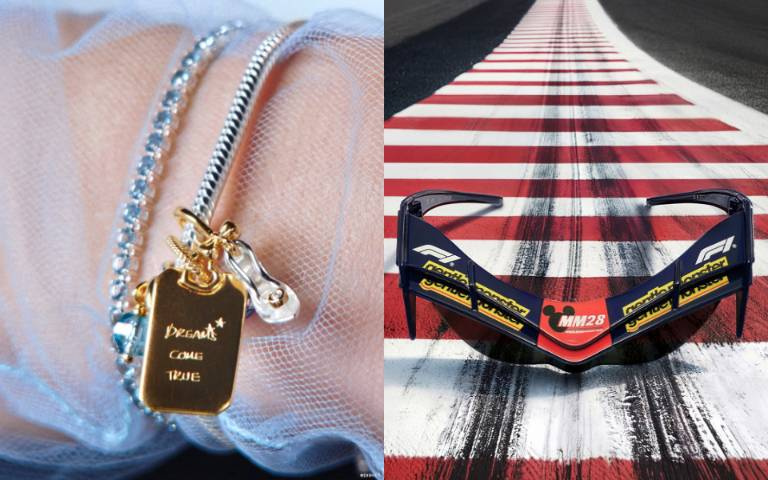 迪士尼聯名太狂了！Pandora把玻璃鞋做成精品串飾，Gentle Monster推米奇墨鏡衝上F1賽道