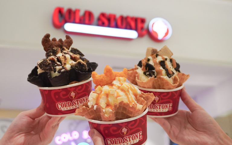COLD STONE夏季鹽系冰淇淋登場　「國民飲品」木瓜牛乳變生乳捲開吃