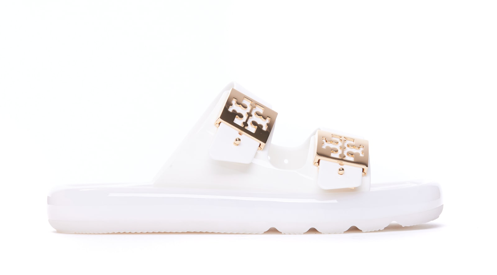 Tory Burch Buckle Bubble Jelly Sandals