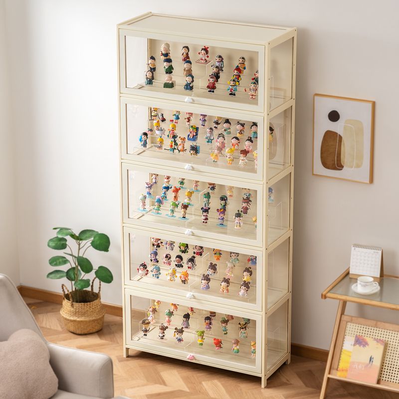 免運 手辦模型展示櫃亞克力透明防塵櫃樂高玩具盲盒收納公仔陳列架落地