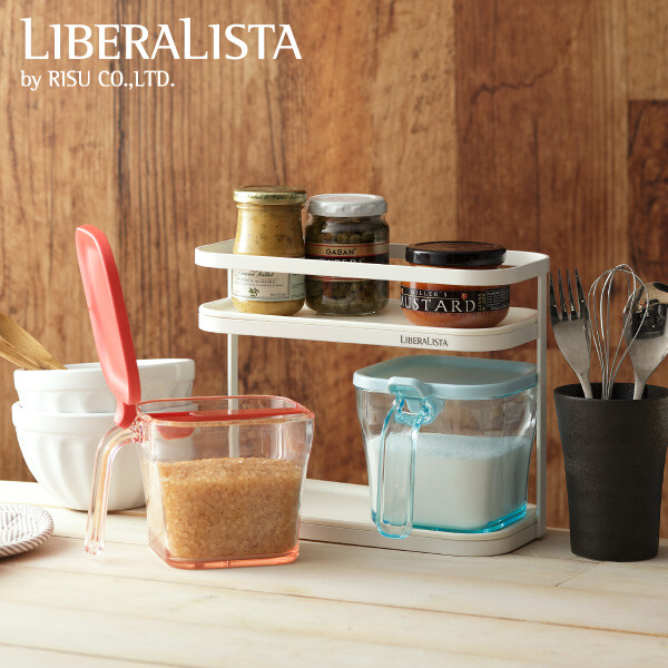 日本 liberalista 調味罐收納架組(小) - 兩款