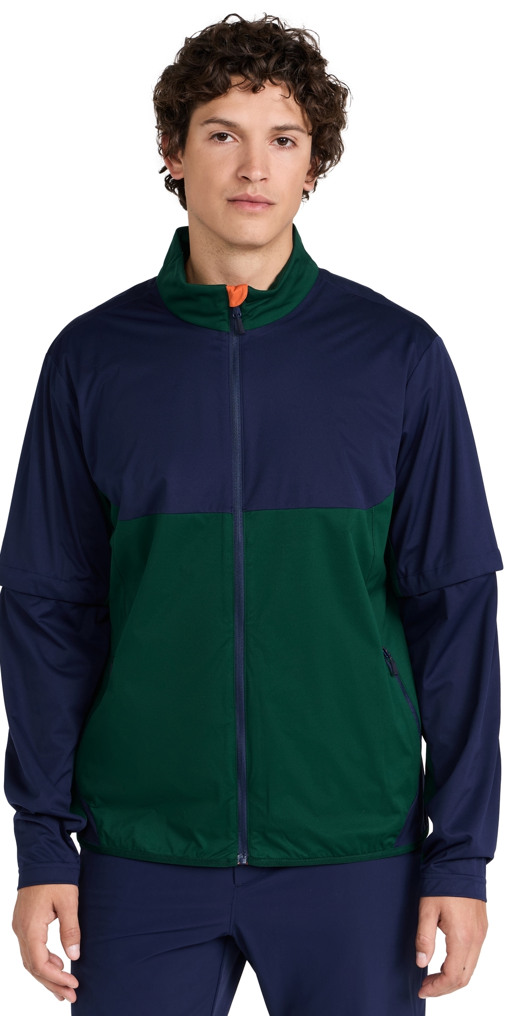 RLX Stratus 2.5 Layer Full-Zip Convertible Jacket Green multi XL