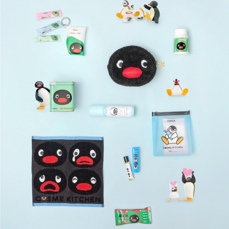 日本Cosme Kitchen × Pingu 聯名！超可愛夏日清爽系聯名美妝等你收