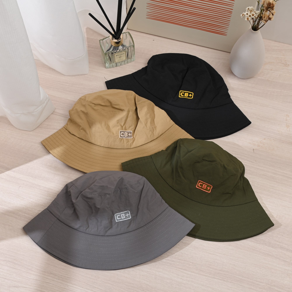 CB刺繡防潑漁夫帽-多色任選