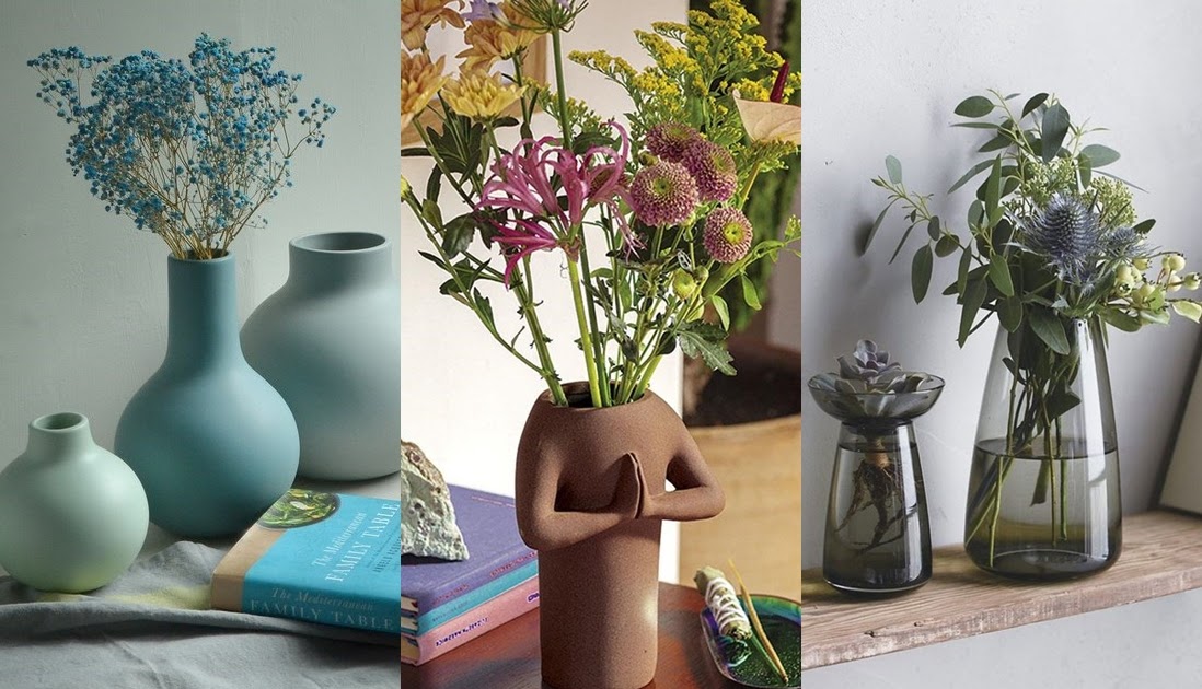 質感花瓶療癒推薦！玻璃、陶瓷材質也太美，愛上有花的生活