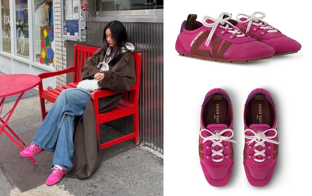 1. Louis Vuitton SNEAKERINA：李惠利同款！（NT$34,500)