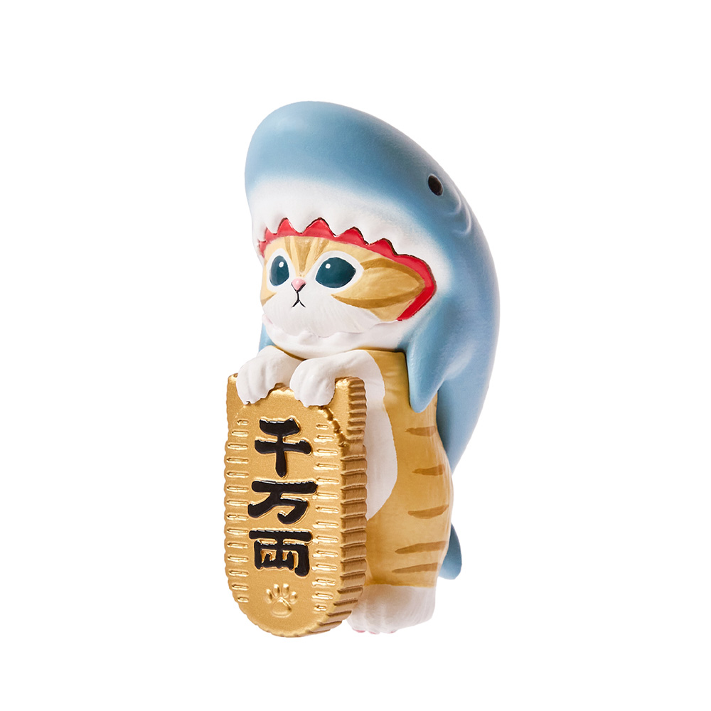 貓福珊迪招財公仔