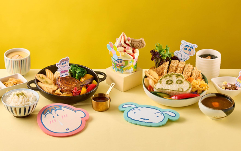 蠟筆小新開趴啦！品田牧場聯名餐限時登場，豬排咖哩、漢堡排萌出新高度！