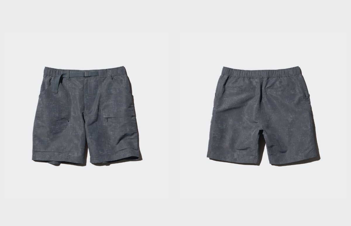 UNIQLO 必買推薦：男裝防潑水多口袋機能短褲　