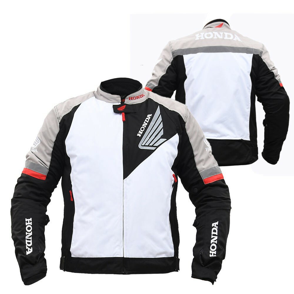 HONDA 夏季 透氣 防摔服 機車服 摩托車 騎行服 防摔衣 賽車服 機車服 網眼外套 送五件式護具 雨衣雨罩