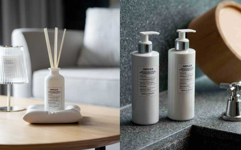Maison Margiela Fragrances × 漢來日月行館「慵懶週末住房體驗」限時登場，2025年6月限定。（圖／品牌提供）