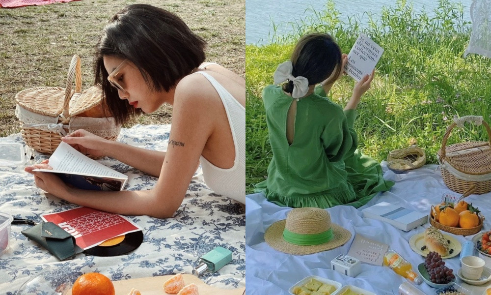 野餐美照怎麼拍？解鎖5種「野餐拍照姿勢」，躺拍可愛顯臉小、這招顯瘦5公斤