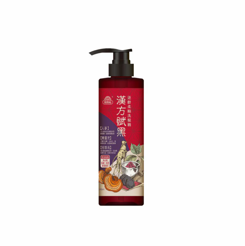 美吾髮 漢方賦黑 逆齡柔順洗髮精/540ml，NTD520