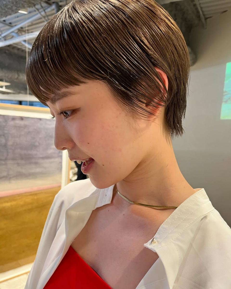 2025短髮造型推薦6：日系蘋果頭