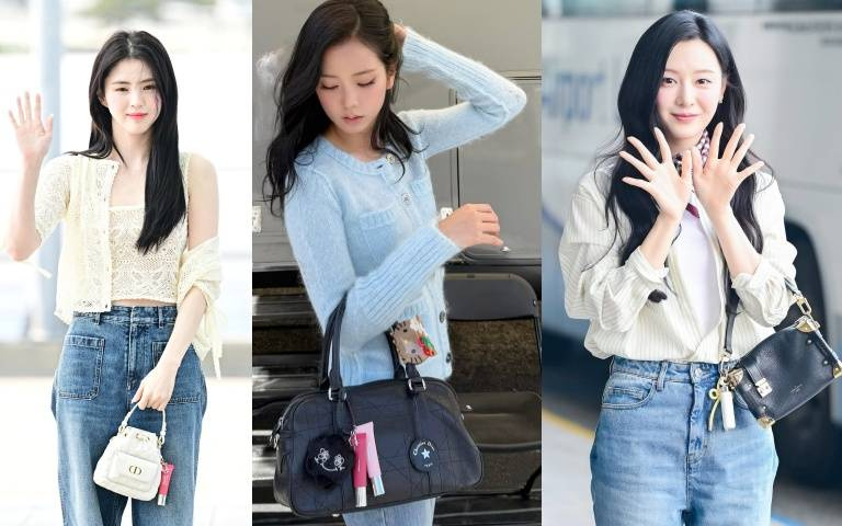 包包掛娃娃已落伍？女神Jisoo、韓韶禧、金智媛現在都加掛時髦唇彩吊飾，正式取代娃娃成時尚新指標！