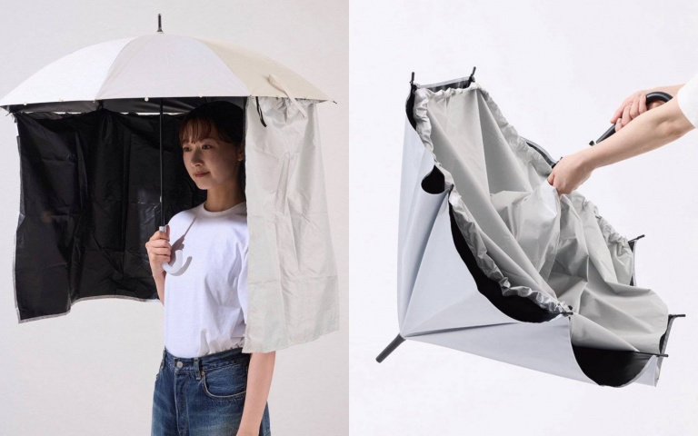 社群瘋傳！日本3COINS推出超狂「雨傘窗簾」 網笑：羞恥度破表但超想要！