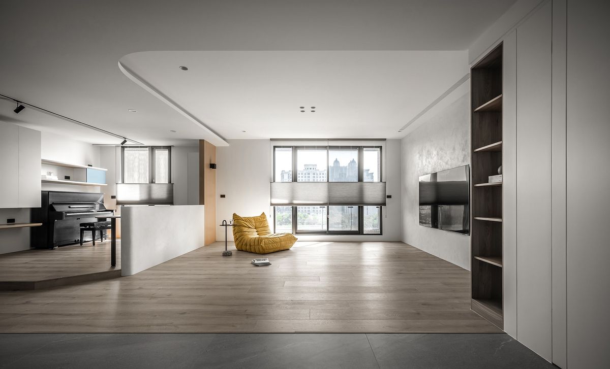 極簡風設計；住宅；室內設計