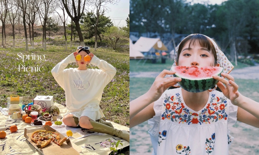 野餐美照怎麼拍？解鎖5種「野餐拍照姿勢」，躺拍可愛顯臉小、這招顯瘦5公斤