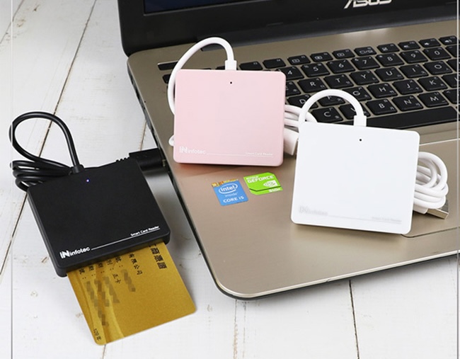 infotec IC102 ATM薄型晶片讀卡機