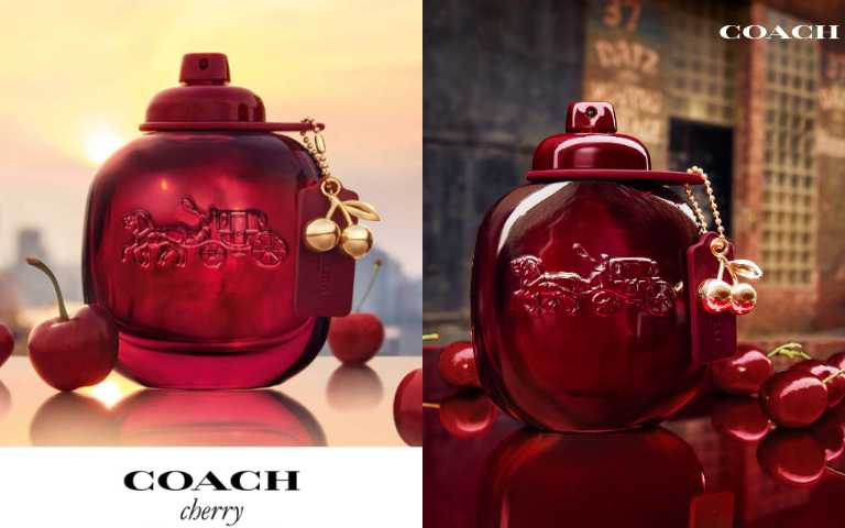 COACH GOLD時尚櫻桃香精 30ML／2,300元、 50ML／3,450元、90ML／4,500元（圖／品牌提供）
