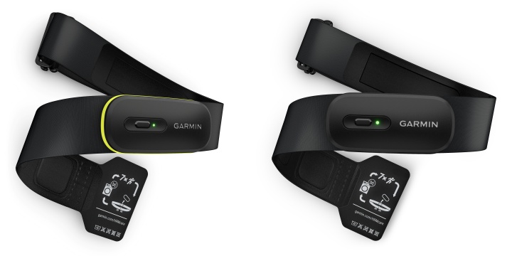 左為 HRM 600，右為 HRM 200。