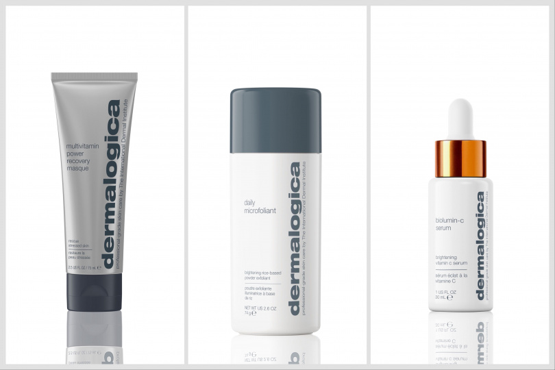 德卡精微亮顏素74g 、德卡活顏瞬效C精萃30ml 。德卡多重維他命再生面膜75ml 。（圖／品牌提供）