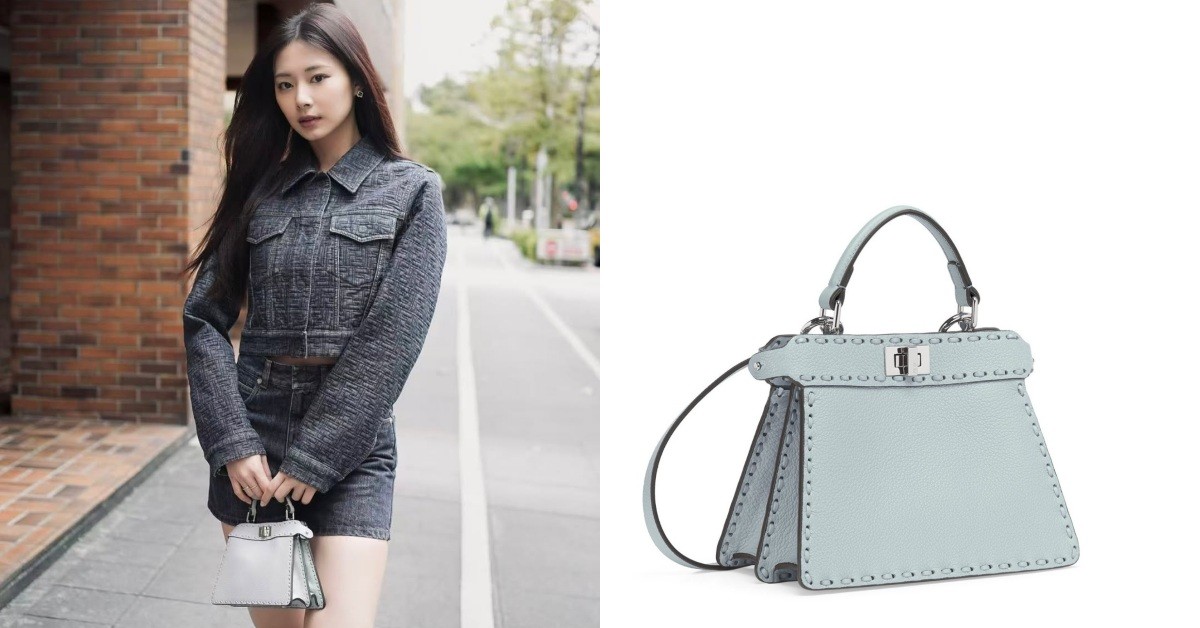 周子瑜同款找到了！Threads爆紅美照曝光，寶寶藍提包、短版牛仔外套全出自同一品牌
