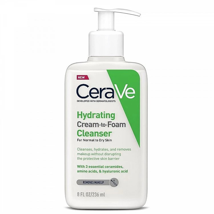 敏感肌洗面乳推薦6：CeraVe適樂膚