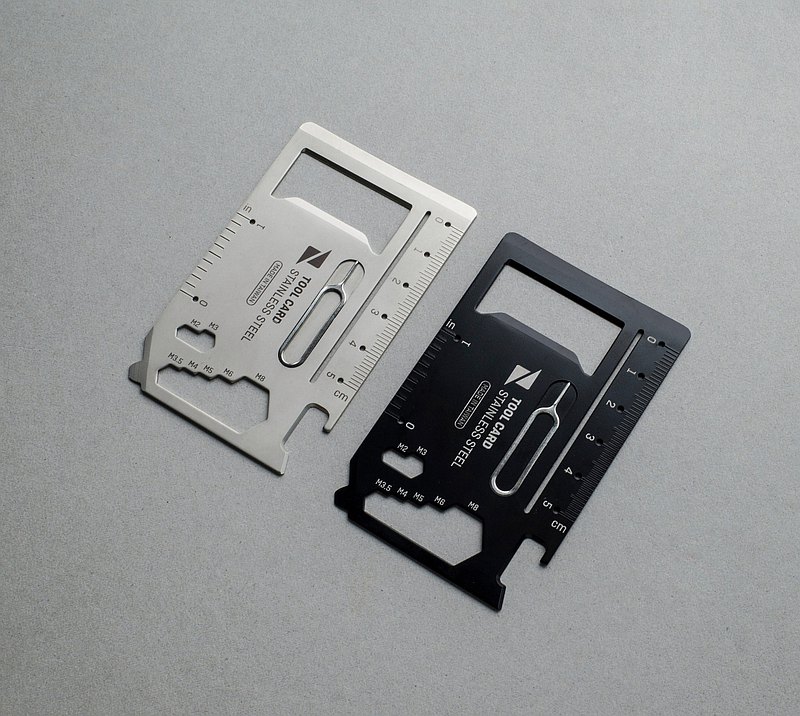不鏽鋼萬用隨身工具卡