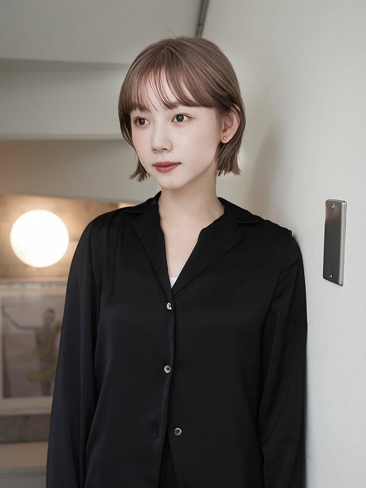 2025短髮造型推薦13：日系翹翹頭