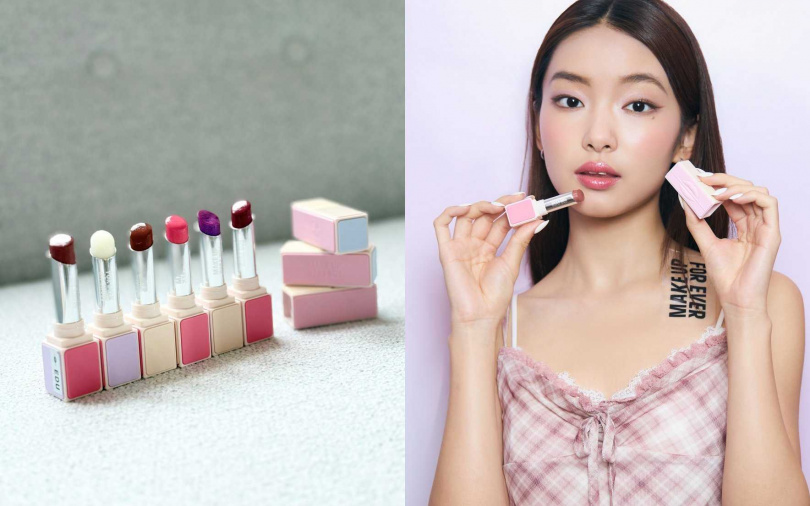 MAKE UP FOR EVER藝術大師原生光潤唇膏全10色／各990元（圖／吳雅鈴攝、品牌提供）