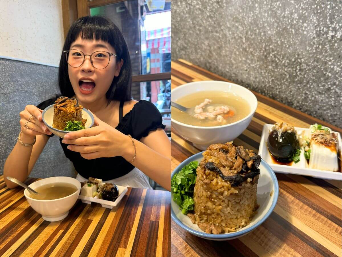 桃園美食｜大溪在地人超推！四家人氣美食一次吃遍～油飯、素肉圓、炸雞、古早麵店全攻略