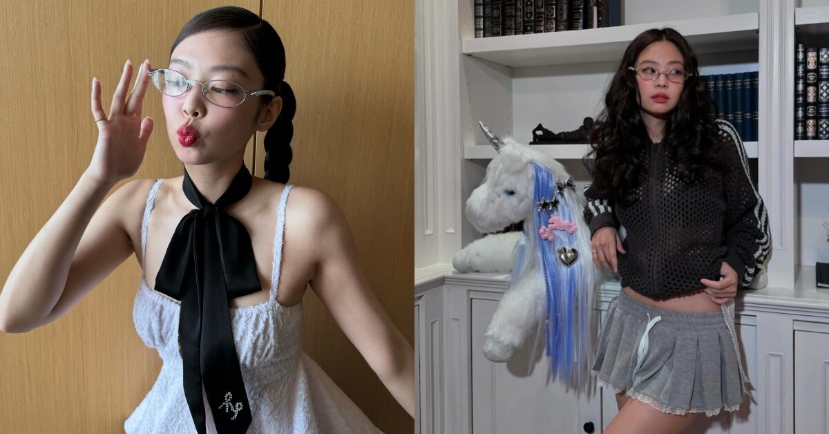 韓星同款眼鏡推薦：(G)I-DLE 曹薇娟 - Gentle Monster X Jennie Barrette 02